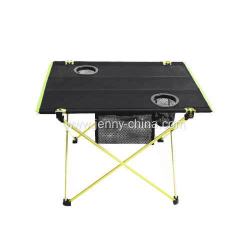 Round Folding Portable Aluminum Coffee table